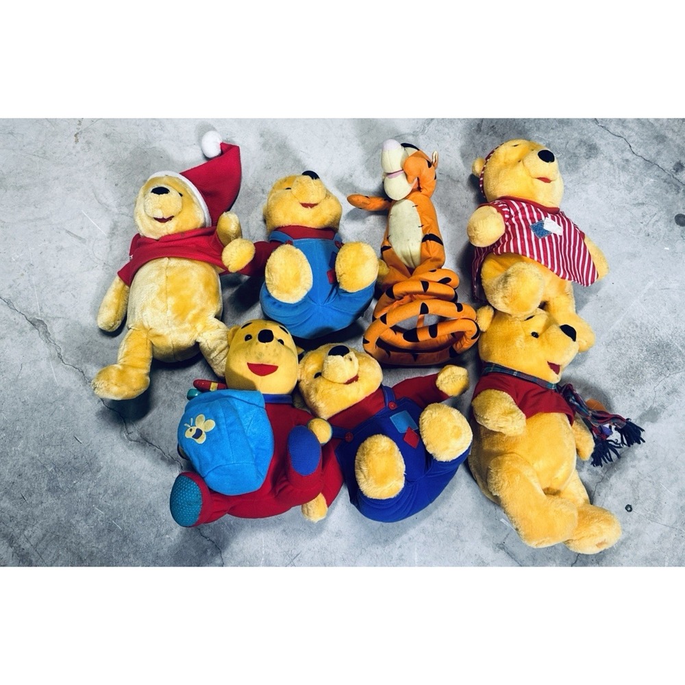 Disney Winnie the Pooh Plush - Tigger Lot